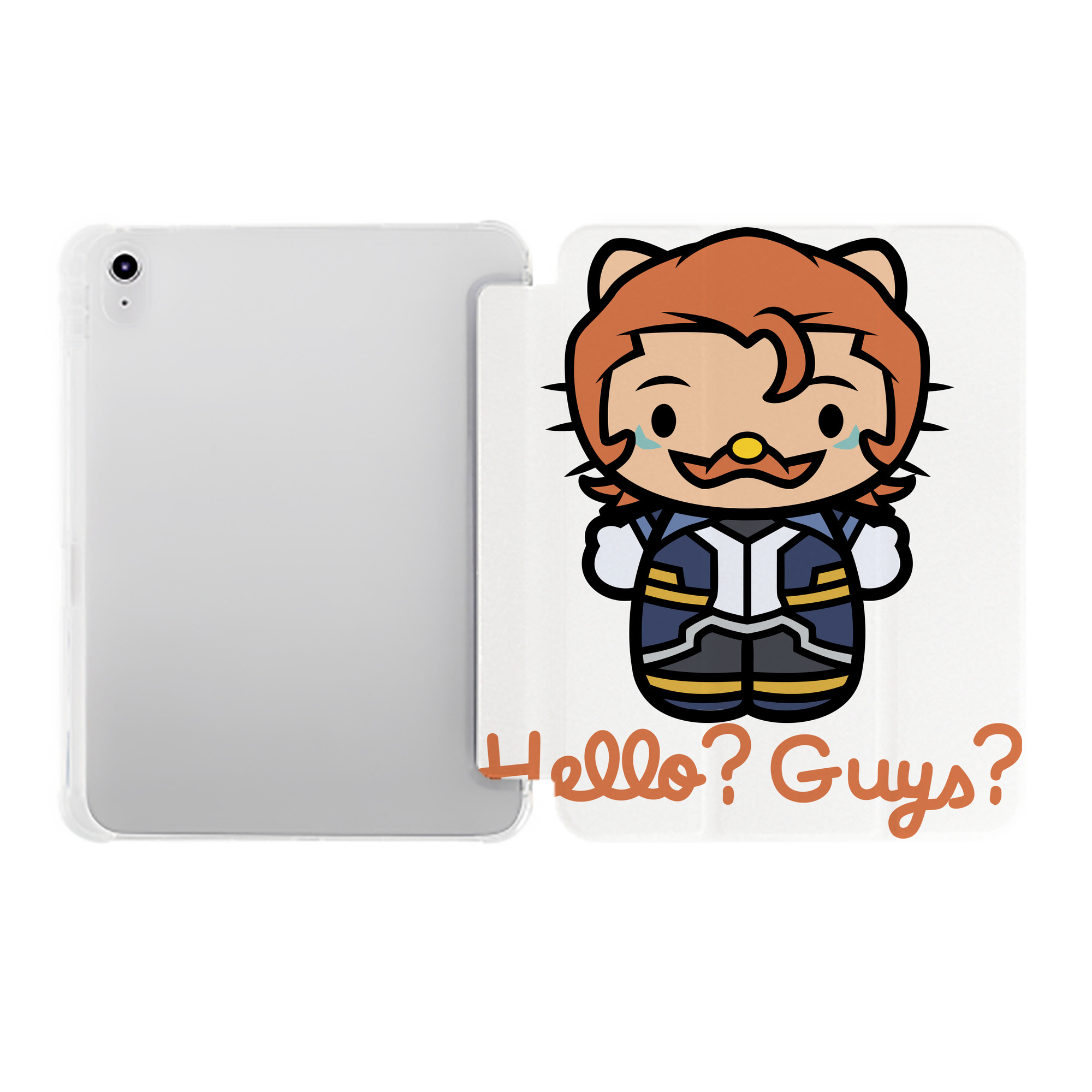 （画像用） Hello Kitty ハローキティ IPad ケース ペン収納付き 三つ折りスタンド PUレザー×シリコン 対応機種9.5/10.5/10.9インチ